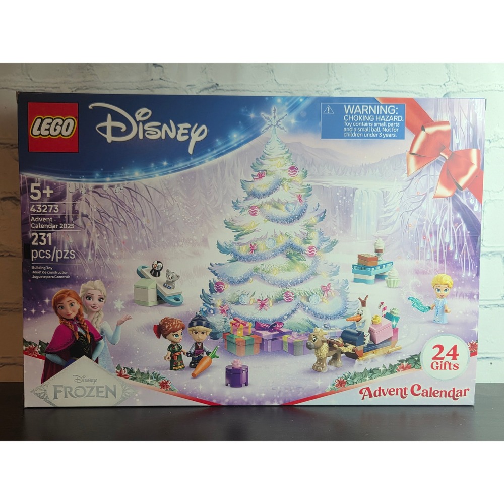 LEGO Disney Frozen Advent Calendar Set 43273 Elsa Anna Olaf 231 Pcs NEW